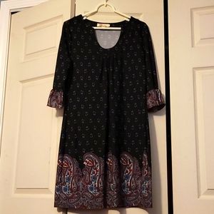 Arueh, dress, large, sweatshirt type feel, never worn